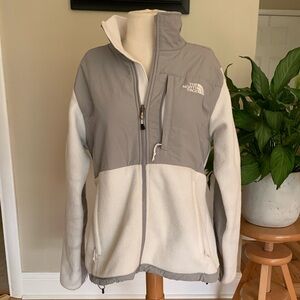White Denali Fleece Jacket North Face